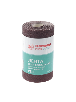 Шкурка шлифовальная в рулоне HAMMER Flex  216-012