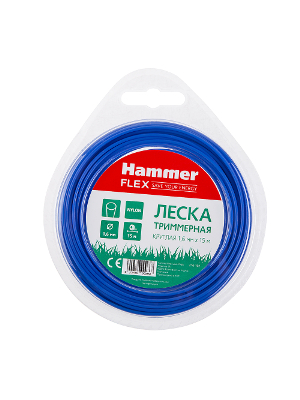 Леска для триммеров HAMMER TL ROUND 1.6mm X 15m