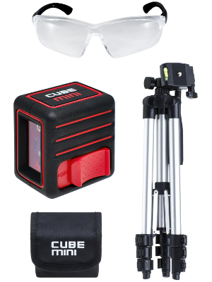 Набор ADA Уровень Cube MINI Professional Edition +Очки VISOR PROTECT