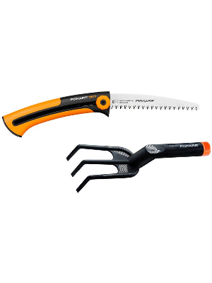 Набор FISKARS Культиватор 137020 +Ножовка 123870 Xtract  садовая