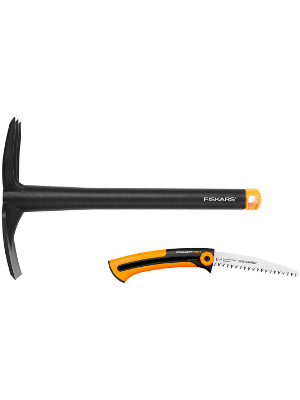 Набор FISKARS Тяпка 137040 +Ножовка 123870 Xtract  садовая