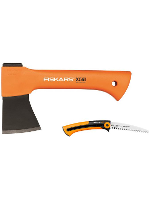 Набор FISKARS Топор X5-XXS +Ножовка 123870 Xtract  садовая