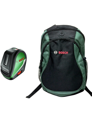 Набор BOSCH Уровень UniversalLevel 3 Basic (0603663900) +Рюкзак Green (1619G45200)