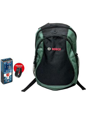 Набор BOSCH Дальномер GLM 50 C + фитнес-браслет (06159940LS) +Рюкзак Green (1619G45200)