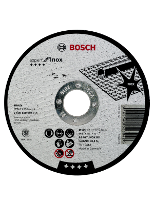 Набор BOSCH Круг отрезной 125х2х22 Expert for Inox (2608600094) 3шт