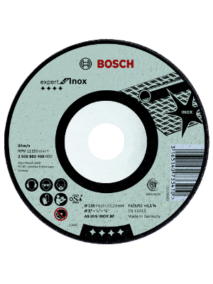 Набор BOSCH Круг зачистной 125х6х22мм 14А