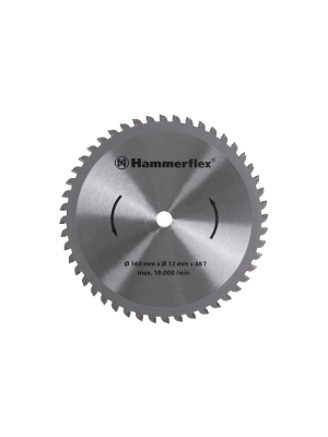 Диск пильный твердосплавный HAMMER Ф160х12.7мм 48зуб. (206-161)